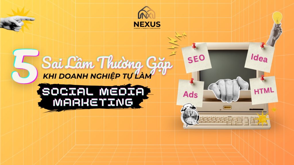 sai lầm khi làm Social Media Marketing